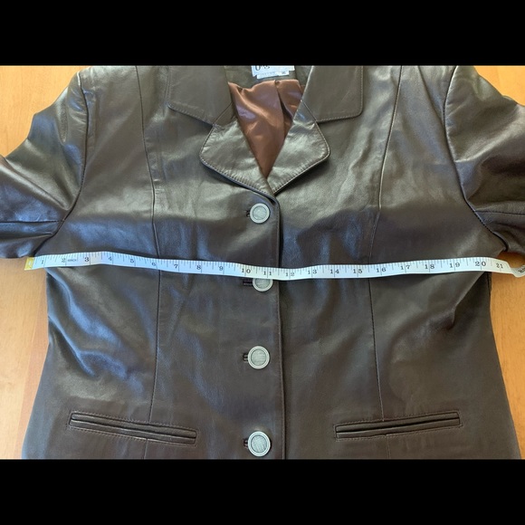 Bagatelle rich brown vintage leather jacket - Picture 6 of 9